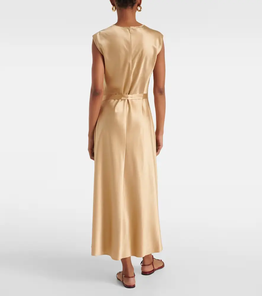 Joseph Garnier silk satin midi dress | Thumbnail 5 Joseph Garnier silk satin midi dress | Thumbnail 5
