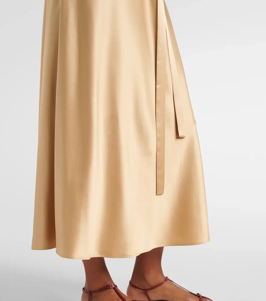 Joseph Garnier silk satin midi dress | Thumbnail 6 Joseph Garnier silk satin midi dress | Thumbnail 6