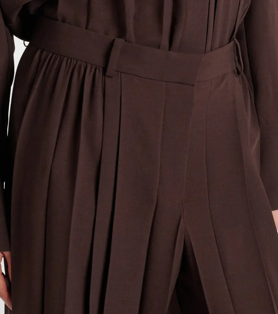 Joseph Tibre plissé wide-leg pants | Thumbnail 4 Joseph Tibre plissé wide-leg pants | Thumbnail 4