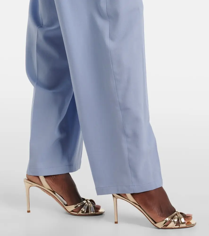 Joseph Bucklel wool crêpe wide-leg pants | Thumbnail 4 Joseph Bucklel wool crêpe wide-leg pants | Thumbnail 4