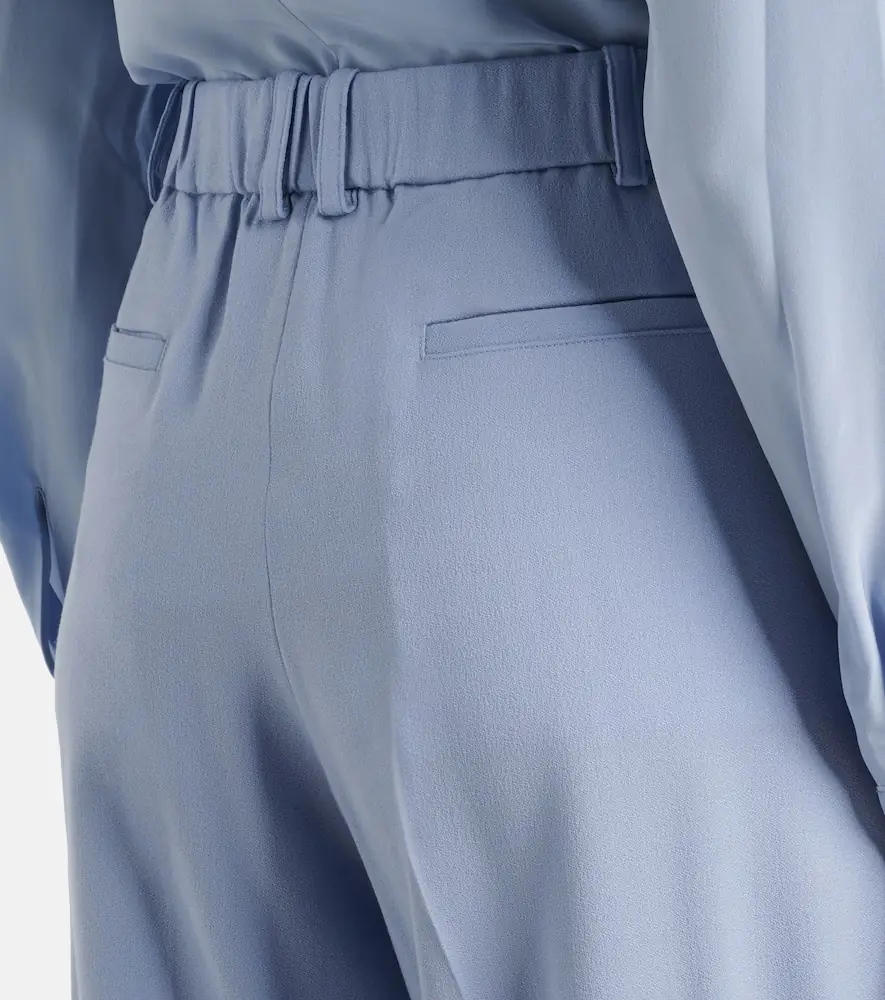 Joseph Bucklel wool crêpe wide-leg pants | Thumbnail 5 Joseph Bucklel wool crêpe wide-leg pants | Thumbnail 5