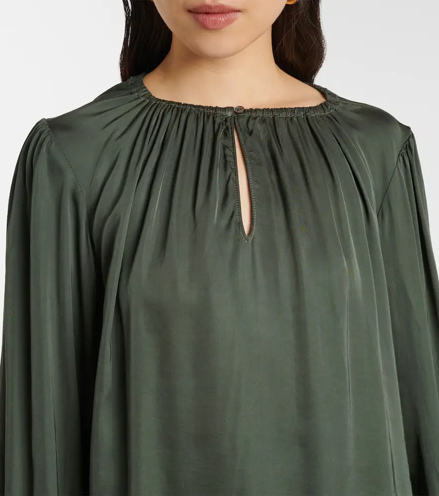 Velvet Riona satin blouse | Thumbnail 4