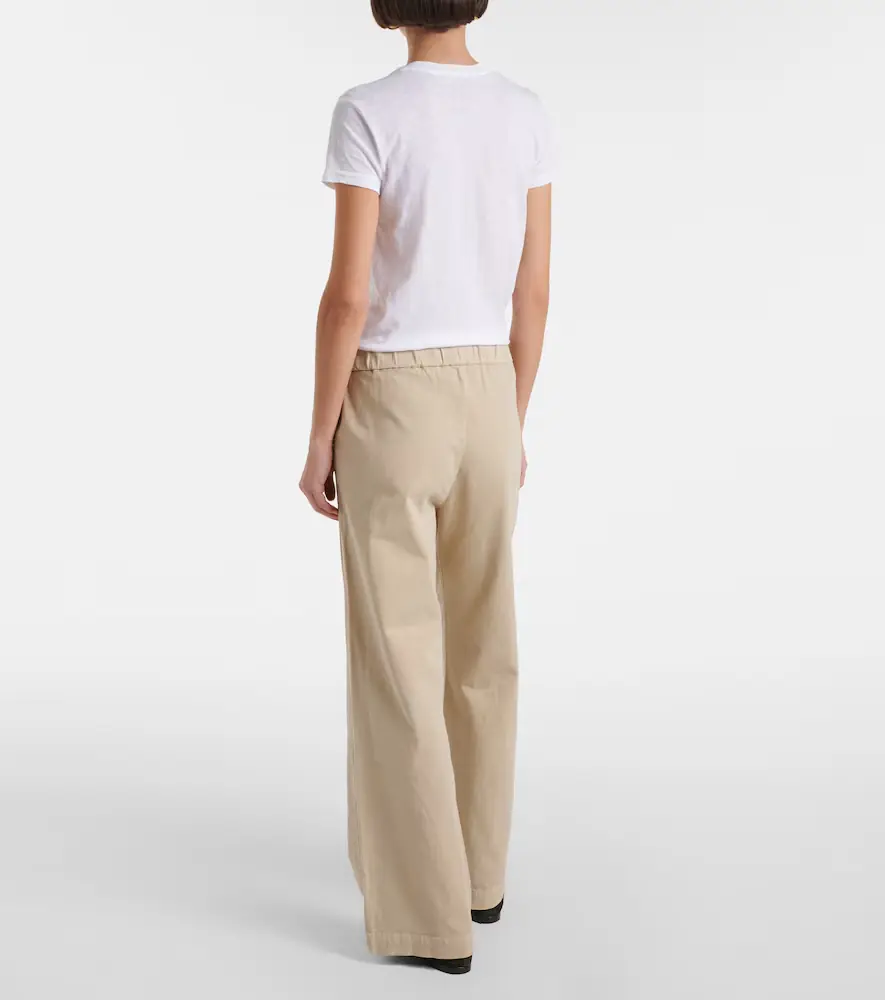 Velvet Naya cotton-blend twill straight pants | Thumbnail 3