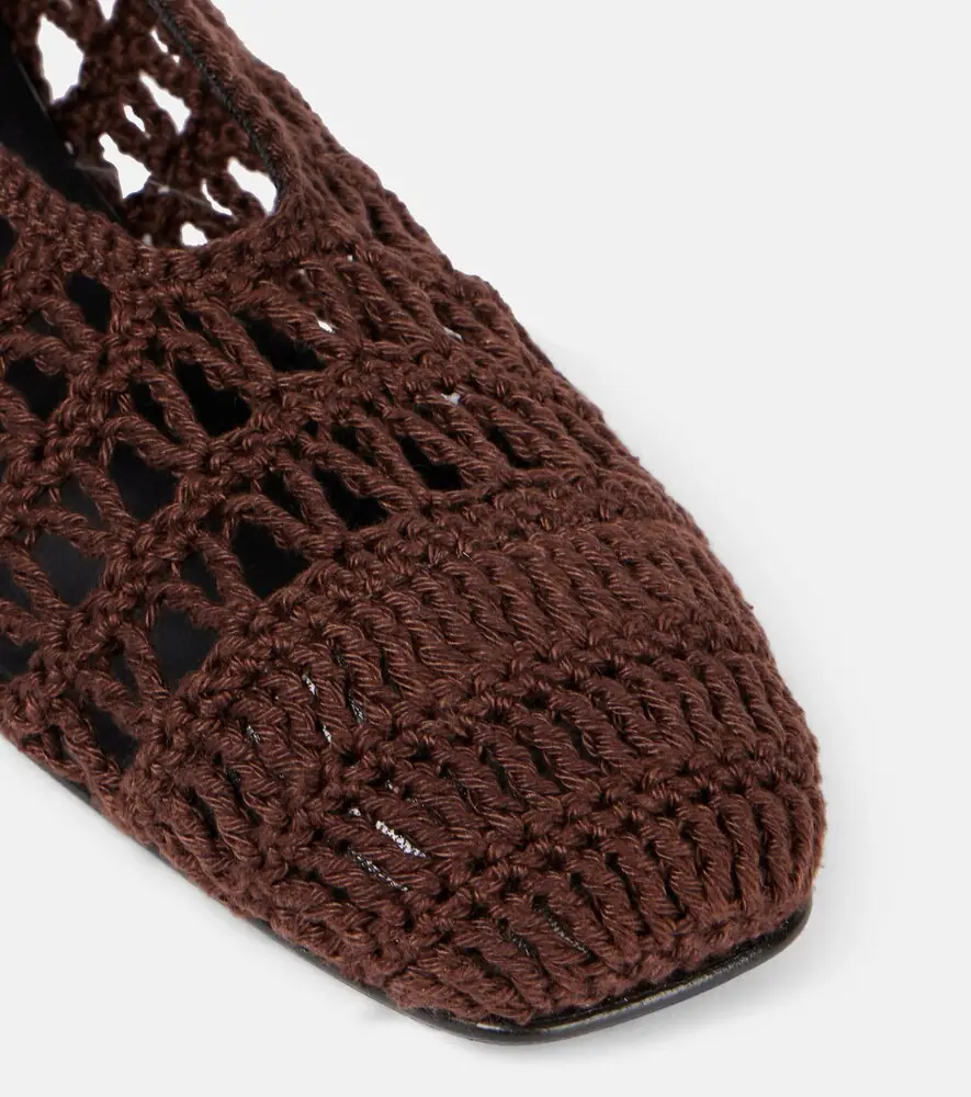 Magda Butrym Crochet ballet flats | Thumbnail 4