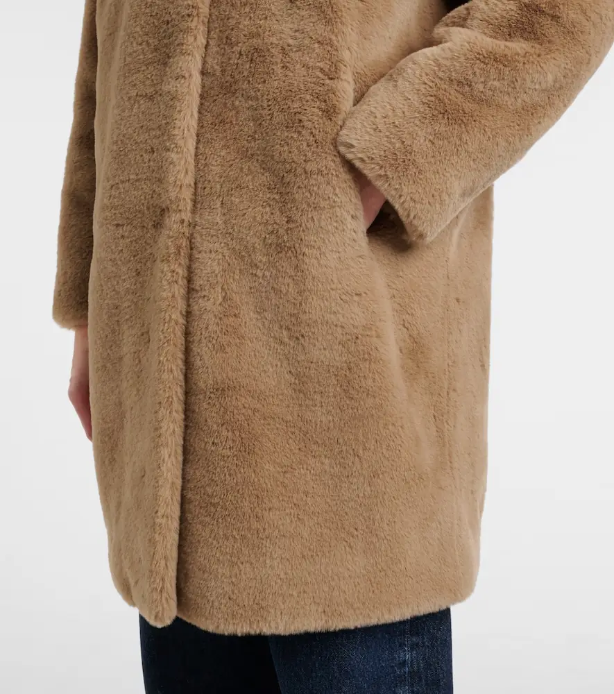 Velvet Evalyn faux fur coat | Thumbnail 5