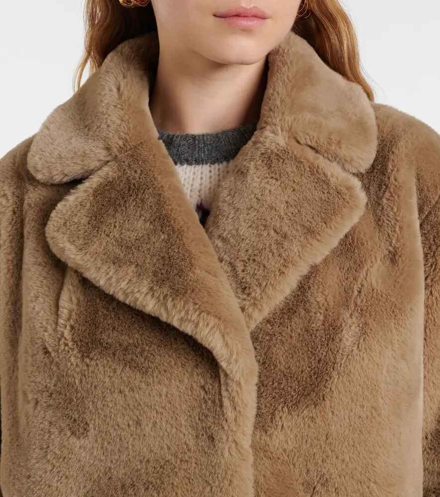Velvet Evalyn faux fur coat | Thumbnail 6