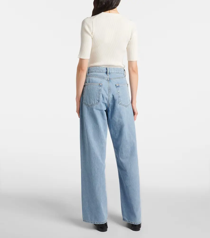 RÓHE Róhe Low-rise wide-leg jeans | Thumbnail 3