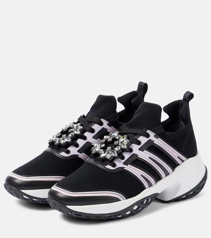 Roger Vivier Viv Run mesh sneakers | Thumbnail 3