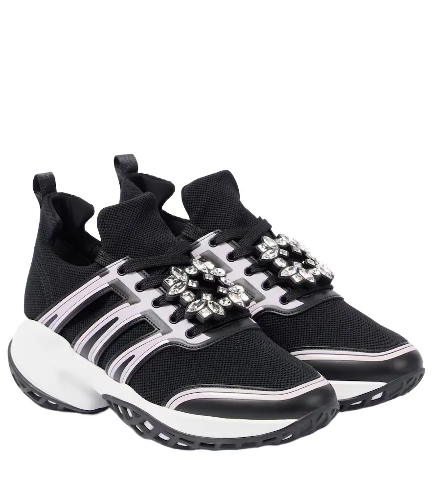 Roger Vivier Viv Run mesh sneakers
