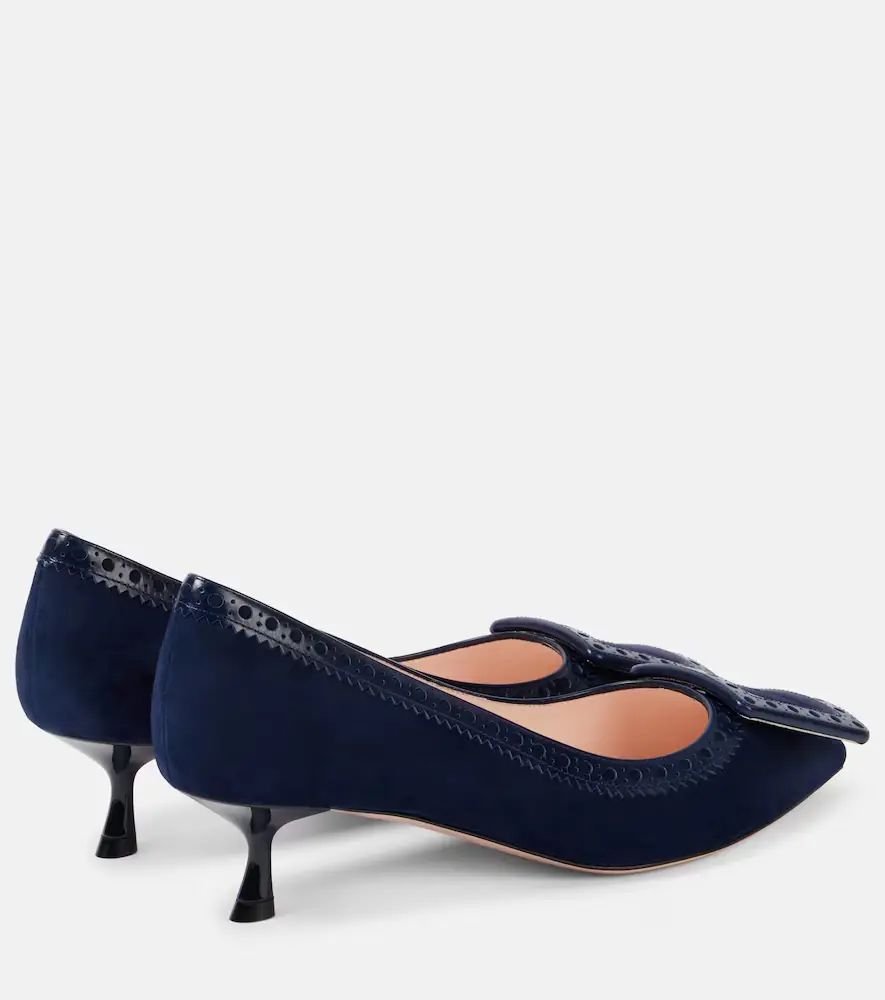 Roger Vivier Vin In The City 45 suede pumps | Thumbnail 5