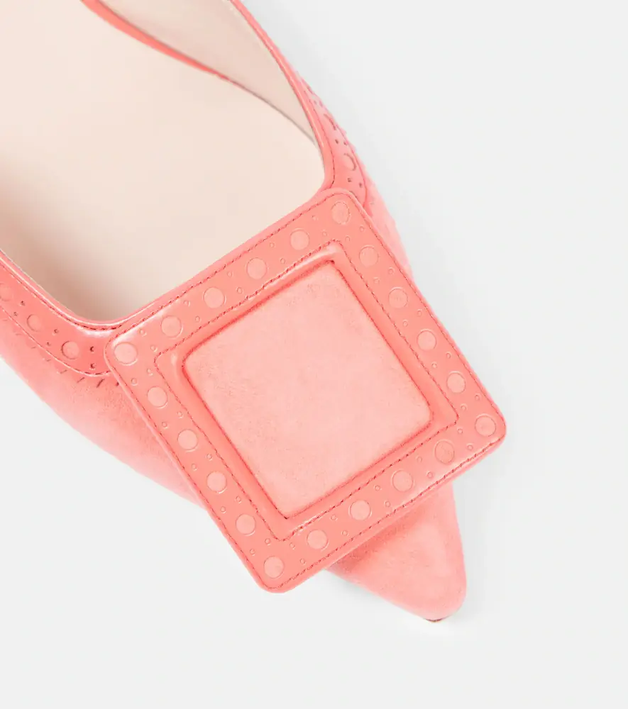 Roger Vivier Viv' In The City suede mules | Thumbnail 3