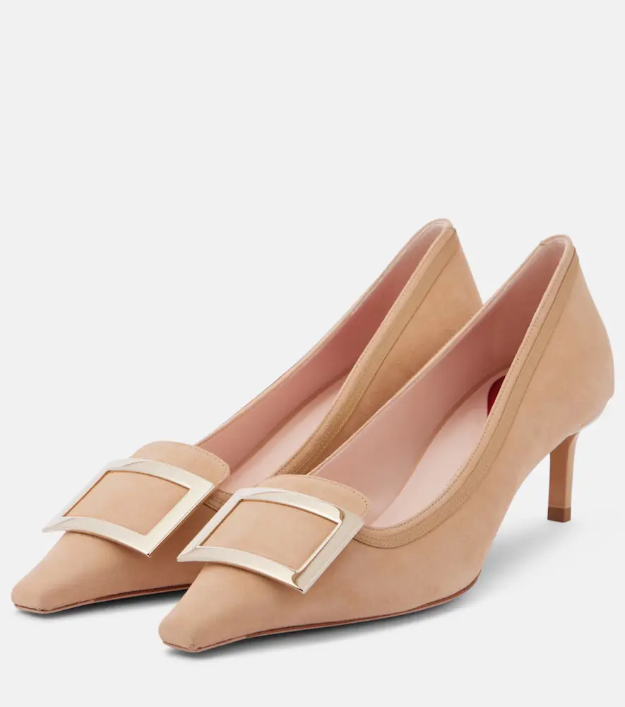 Roger Vivier Viv' Canard 55 suede pumps | Thumbnail 2