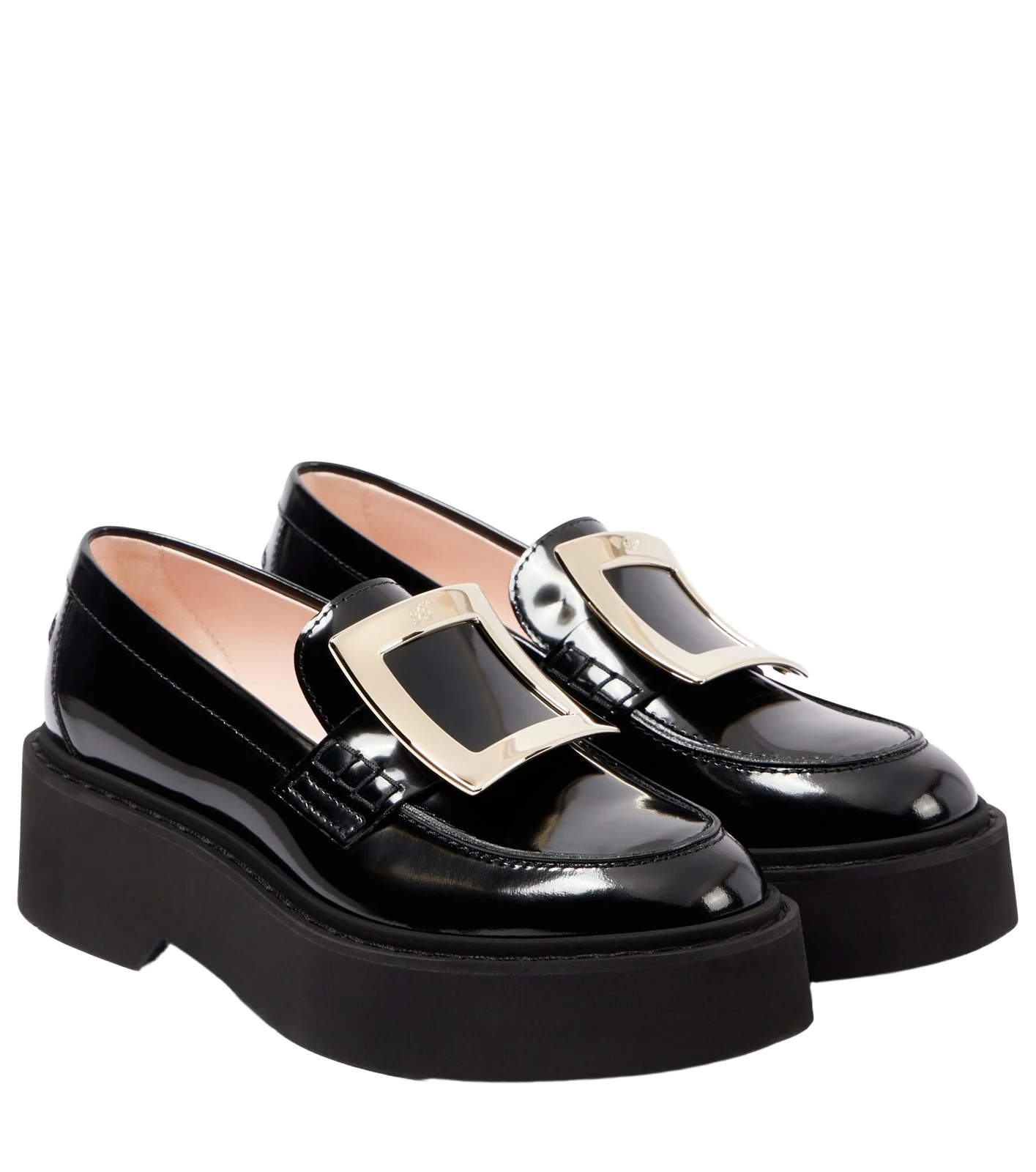 Viv' Rangers patent leather platform loafers Viv' Rangers patent leather platform loafers