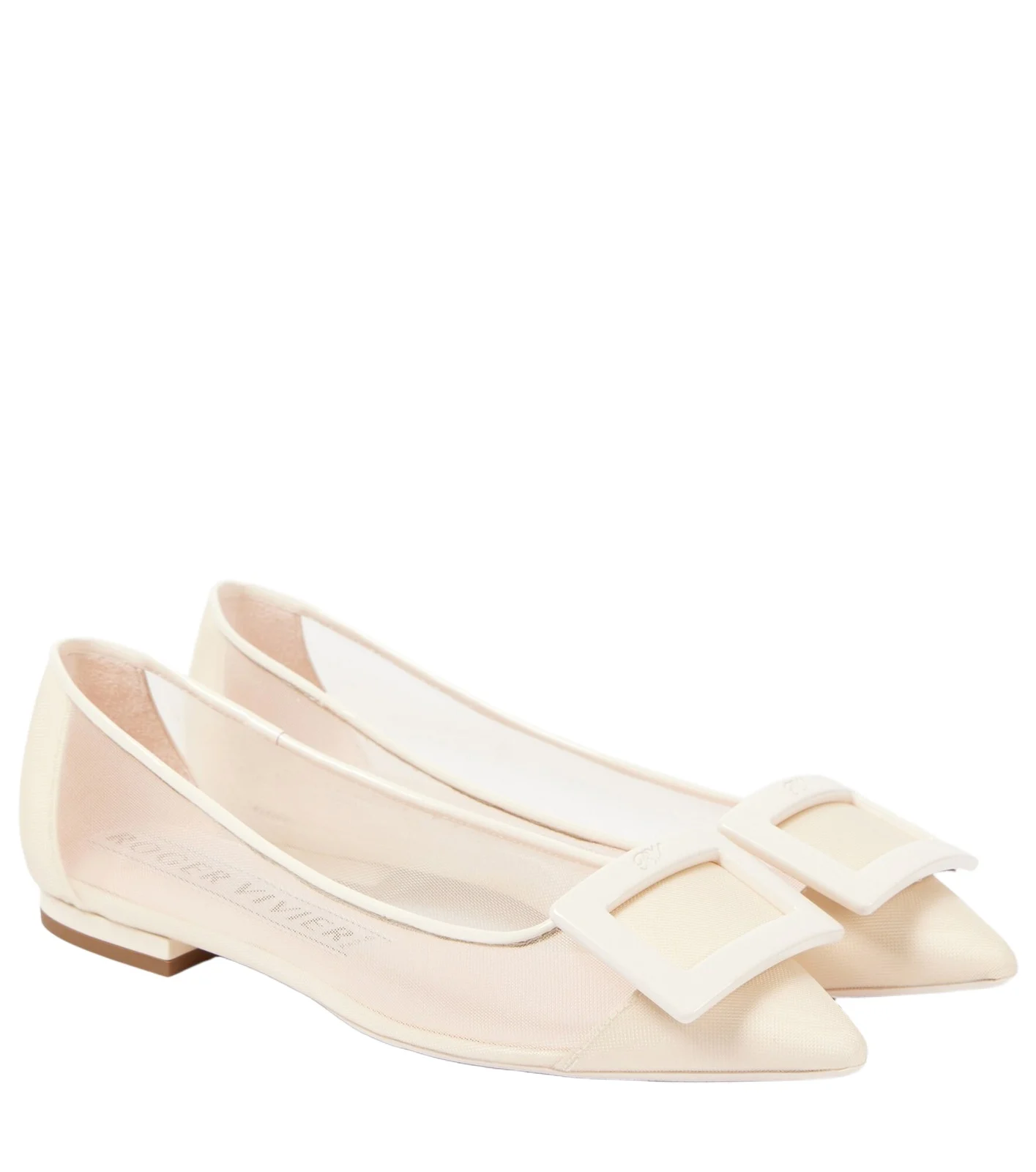Gommettine mesh ballet flats