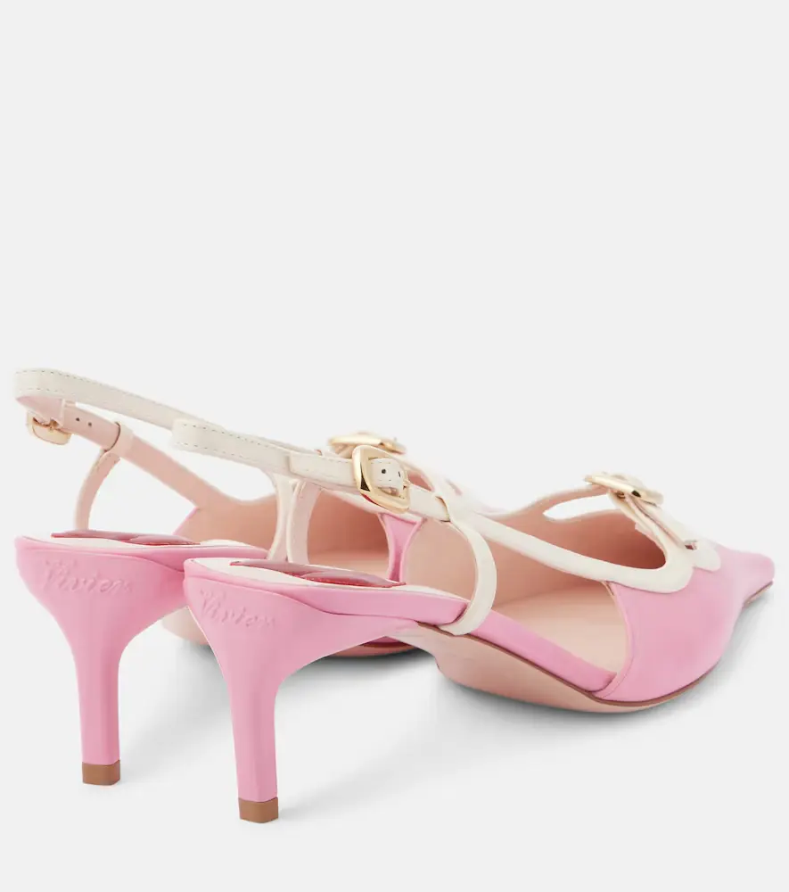 Roger Vivier Viv' Canard leather slingback pumps | Thumbnail 2 Roger Vivier Viv' Canard leather slingback pumps | Thumbnail 2