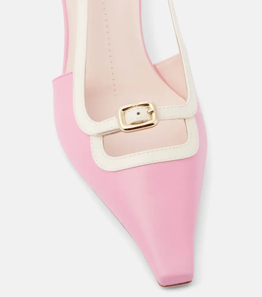Roger Vivier Viv' Canard leather slingback pumps | Thumbnail 3 Roger Vivier Viv' Canard leather slingback pumps | Thumbnail 3