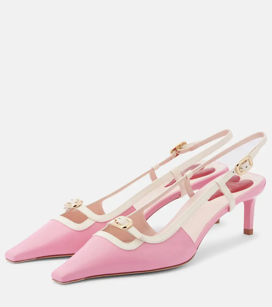Roger Vivier Viv' Canard leather slingback pumps | Thumbnail 4 Roger Vivier Viv' Canard leather slingback pumps | Thumbnail 4