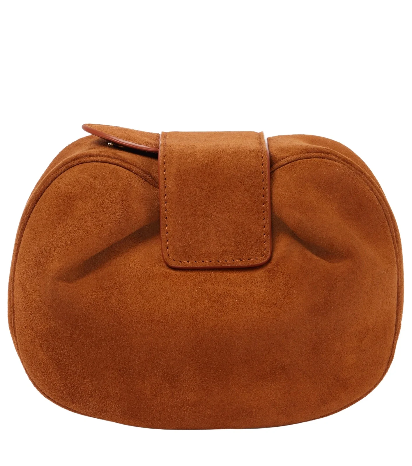 Demi suede clutch