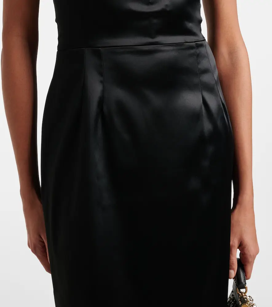 Dolce & Gabbana Satin bustier dress | Thumbnail 5 Dolce & Gabbana Satin bustier dress | Thumbnail 5