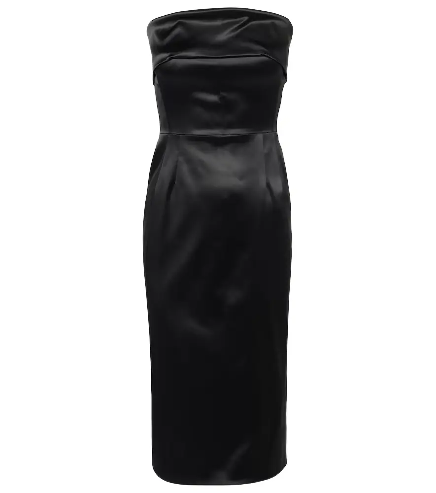 Dolce & Gabbana Satin bustier dress