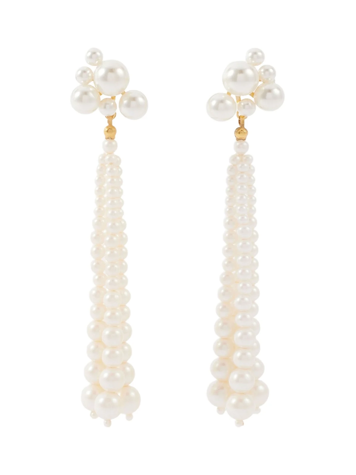 Charlena drop earrings with pearls Charlena drop earrings with pearls