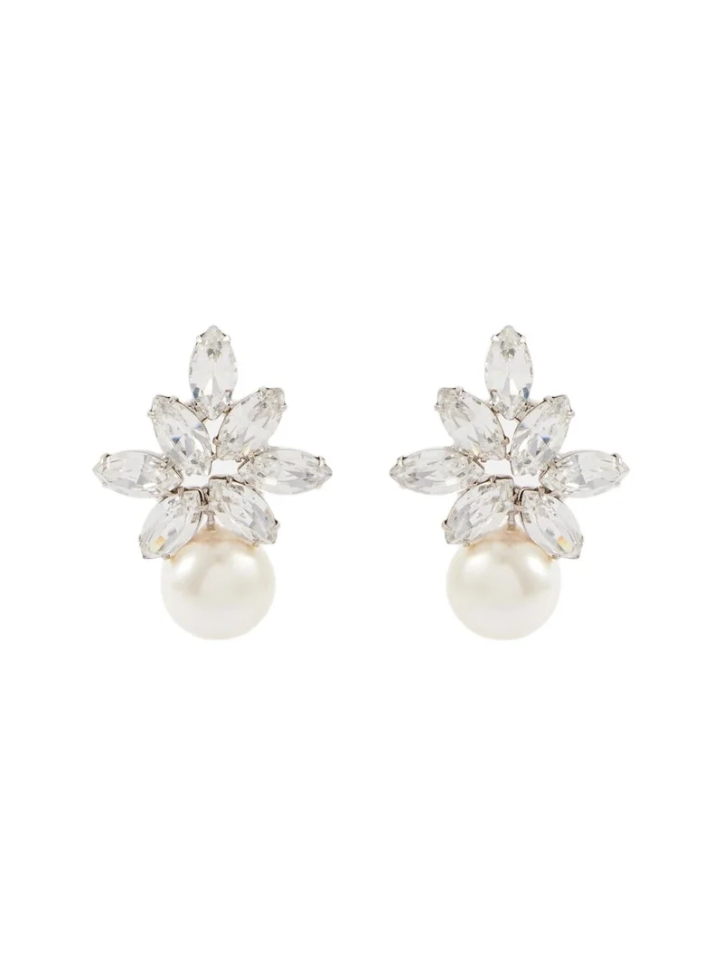 Jennifer Behr Liza embellished faux pearl earrings