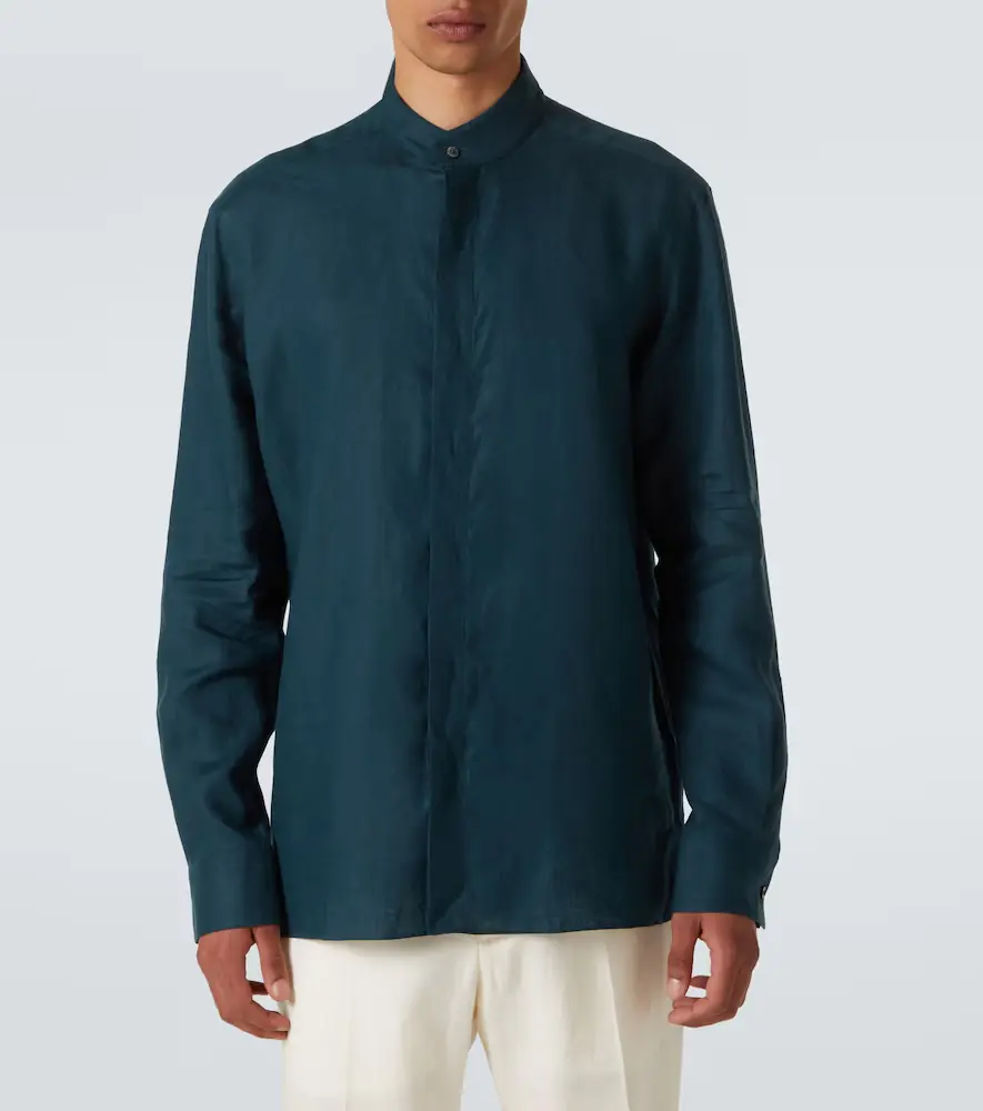 Zegna Linen shirt | Thumbnail 4