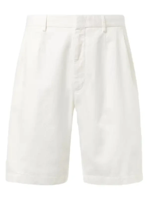 Cotton and linen Bermuda shorts Cotton and linen Bermuda shorts