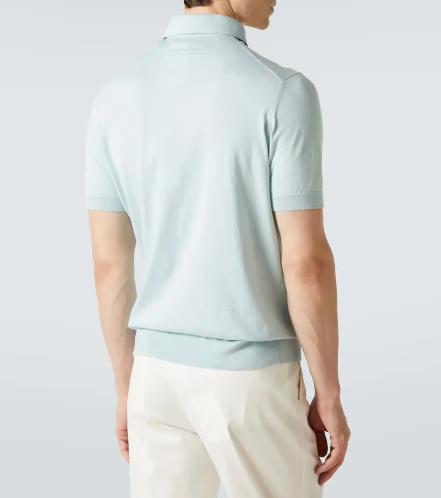 Zegna Cotton polo shirt | Thumbnail 4