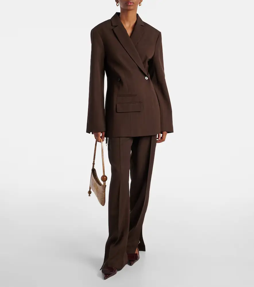 Jacquemus Tibau high-rise straight pants | Thumbnail 2 Jacquemus Tibau high-rise straight pants | Thumbnail 2