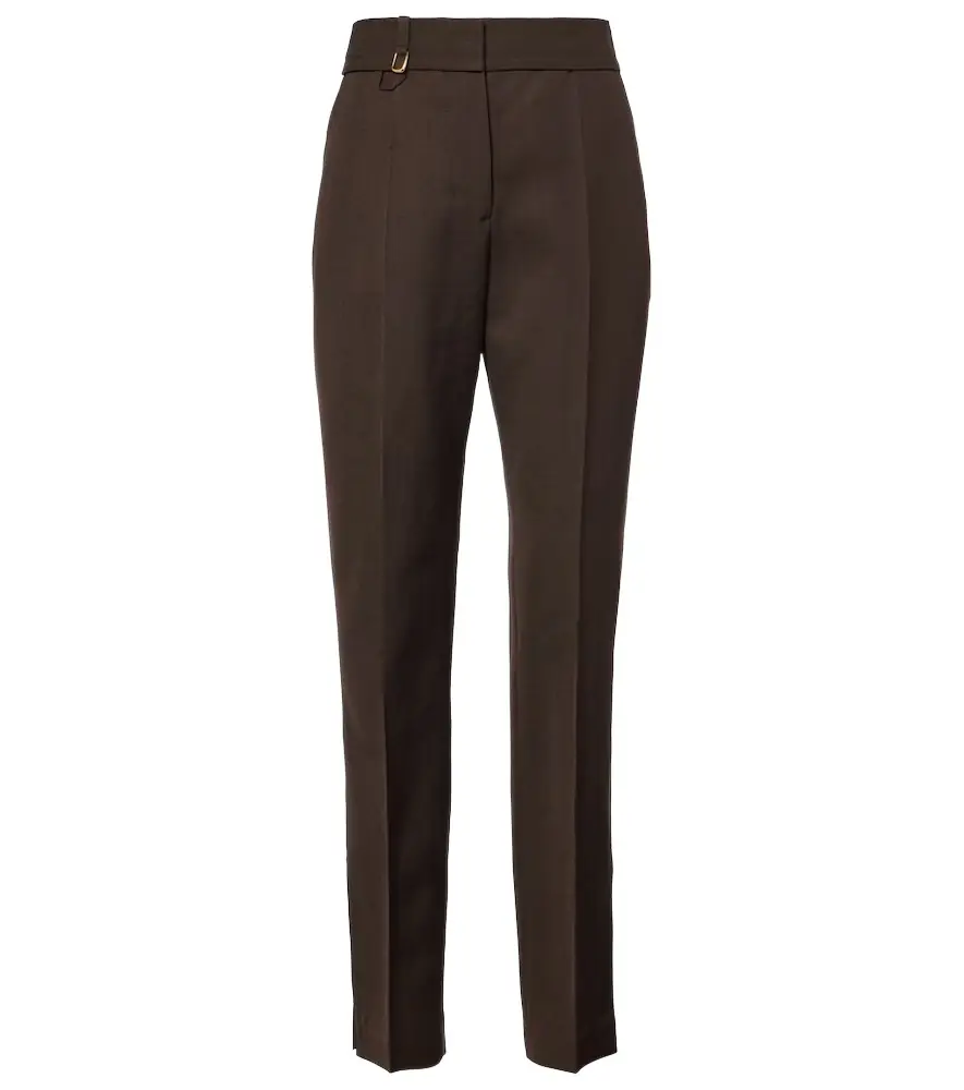 Jacquemus Tibau high-rise straight pants