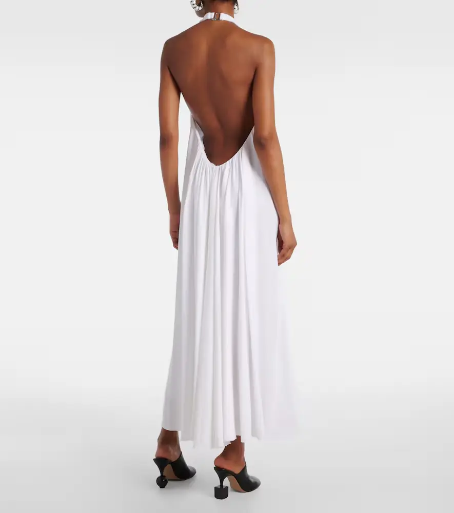 Jacquemus Norma draped maxi dress | Thumbnail 3