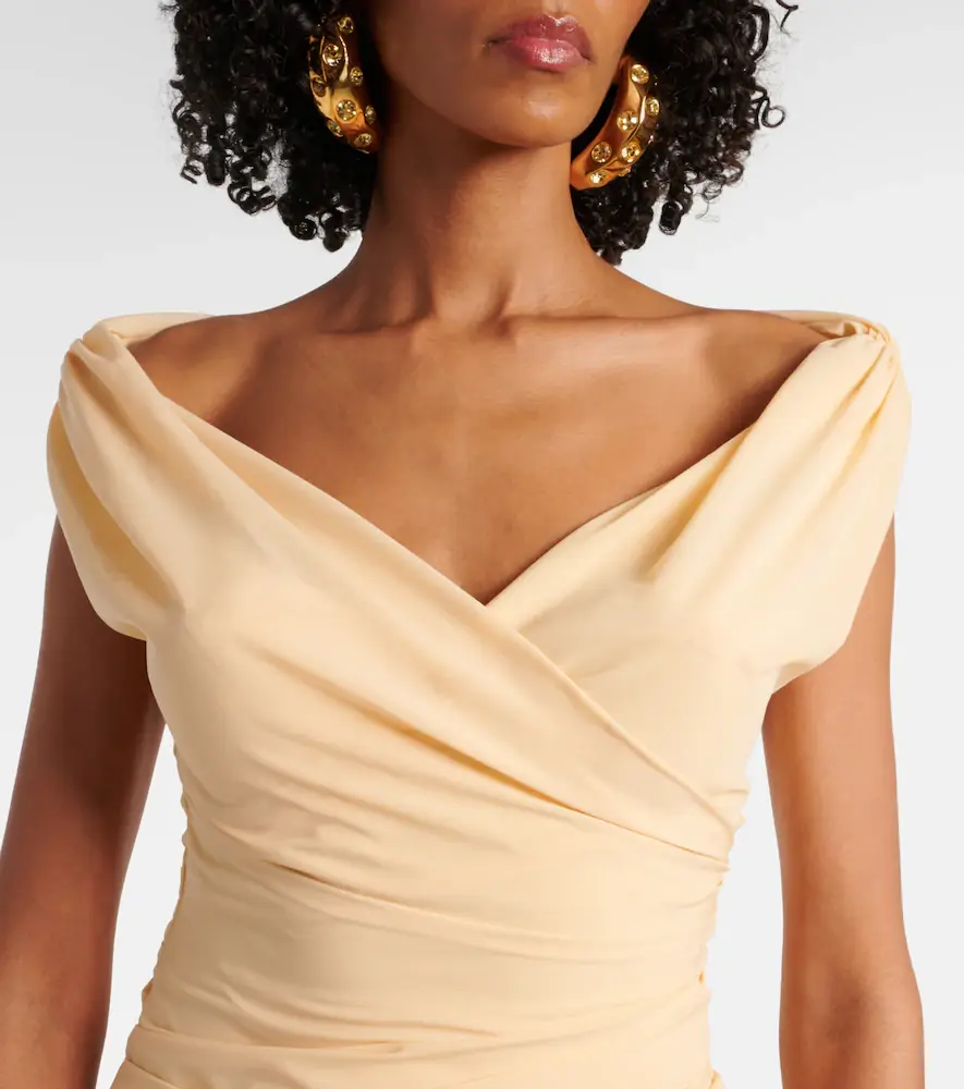 Jacquemus Rita ruched minidress | Thumbnail 5 Jacquemus Rita ruched minidress | Thumbnail 5
