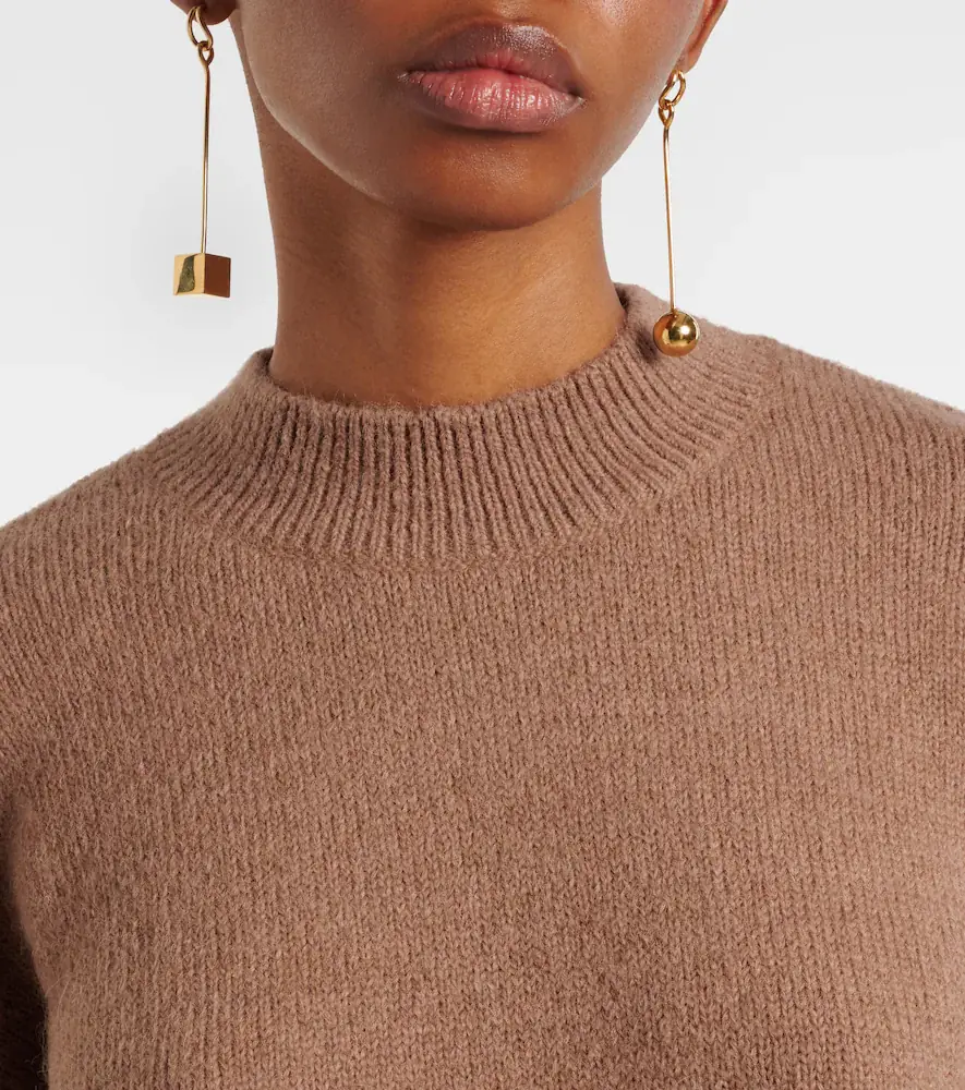 Jacquemus Alpaca and wool-blend sweater | Thumbnail 3