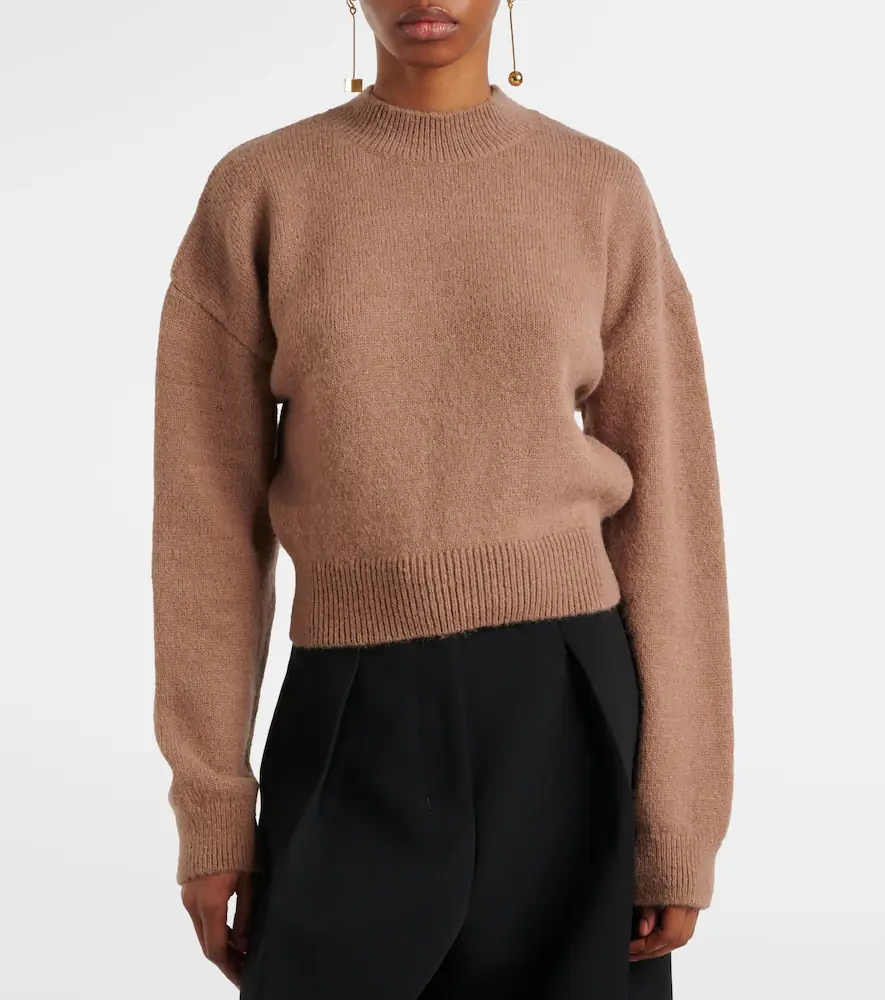 Jacquemus Alpaca and wool-blend sweater | Thumbnail 5