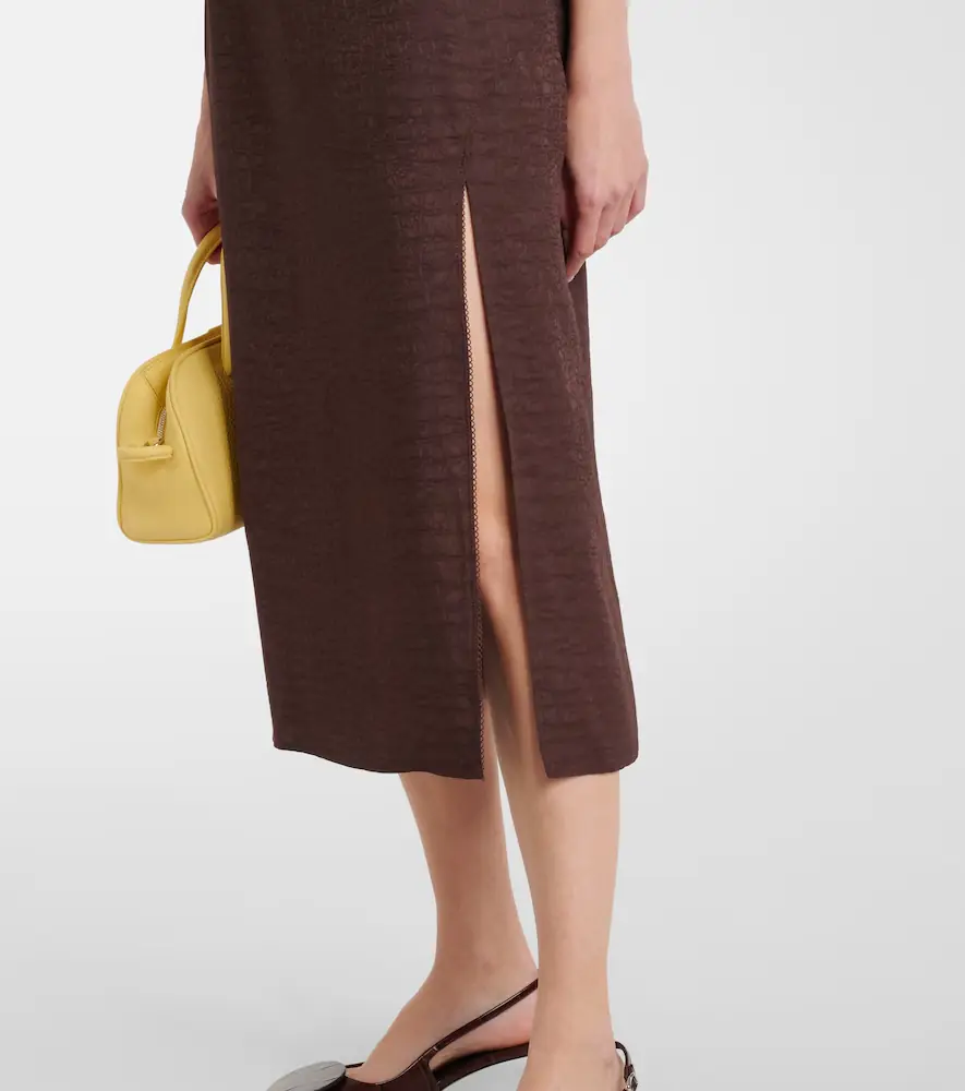 Jacquemus Notte satin midi skirt | Thumbnail 3 Jacquemus Notte satin midi skirt | Thumbnail 3