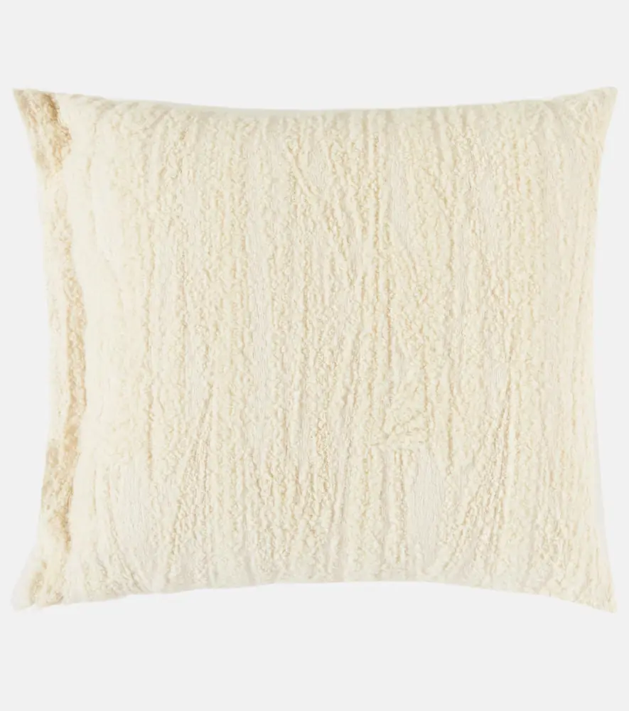 The House of Lyria Biplex wool and cotton-blend cushion | Thumbnail 3