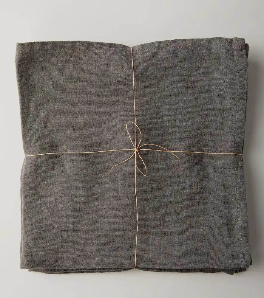 Once Milano Set of 4 linen napkins | Thumbnail 3