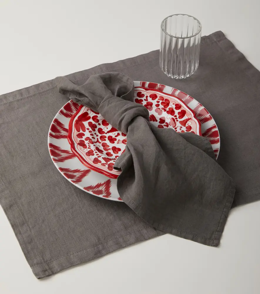 Once Milano Set of 4 linen napkins | Thumbnail 4