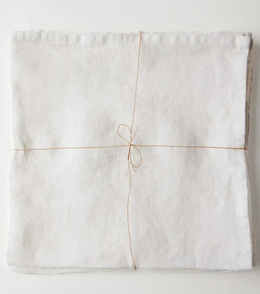 Once Milano Set of 4 linen napkins | Thumbnail 3