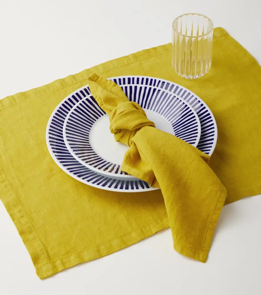 Once Milano Set of 2 linen placemats | Thumbnail 4