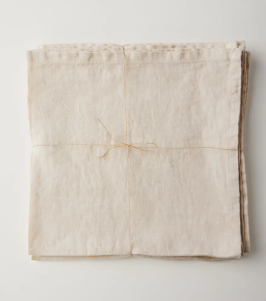 Once Milano Set of 4 linen napkins | Thumbnail 3