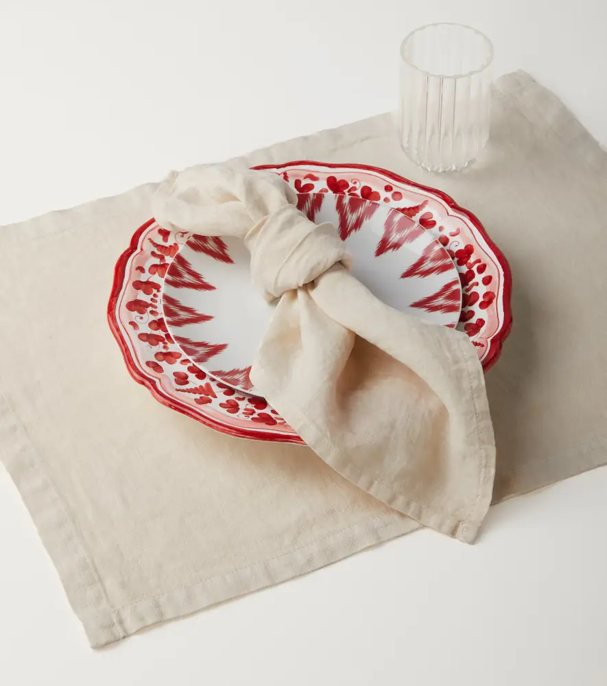 Once Milano Set of 4 linen napkins | Thumbnail 4