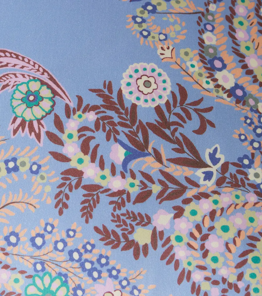 Etro Floral cotton cushion | Thumbnail 2