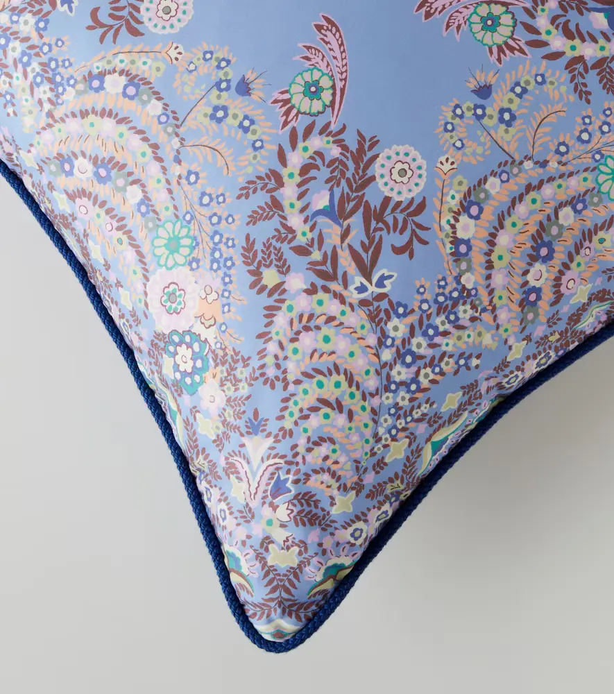Etro Floral cotton cushion | Thumbnail 4