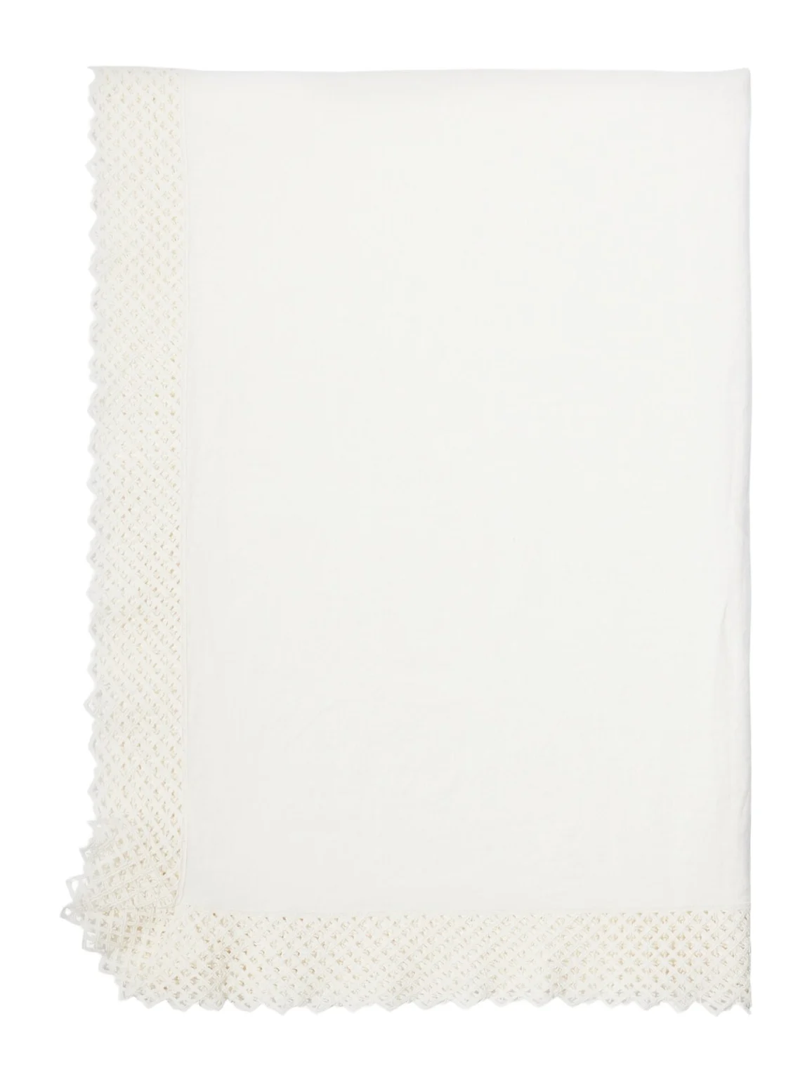 Once Milano Macramé linen tablecloth
