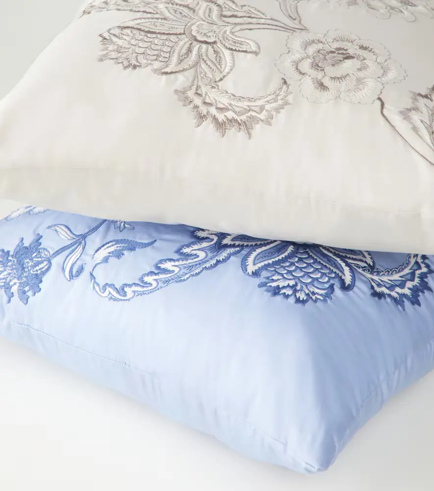 Etro Bloom embroidered cotton cushion | Thumbnail 5