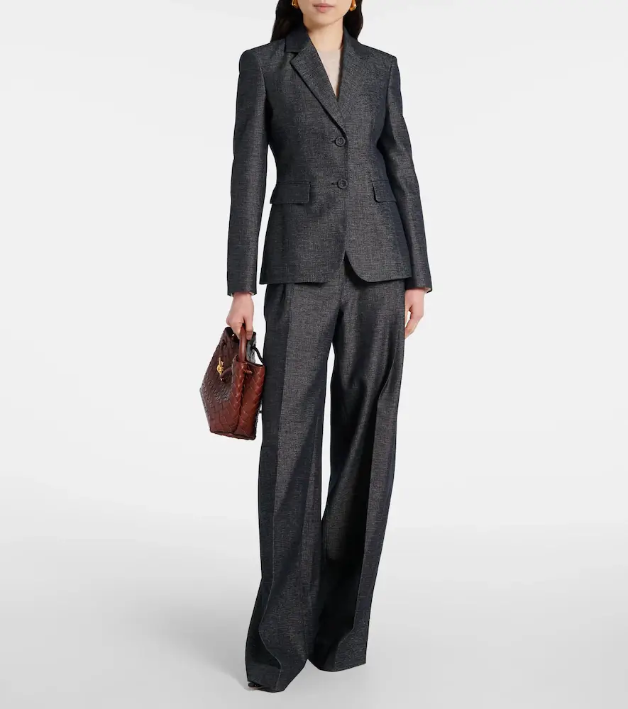 Altuzarra Fenice cotton and silk blazer | Thumbnail 3 Altuzarra Fenice cotton and silk blazer | Thumbnail 3