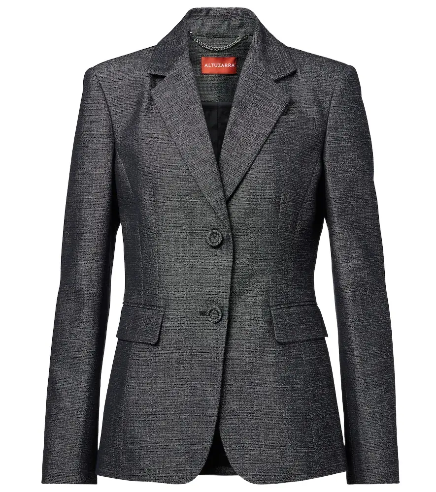 Altuzarra Fenice cotton and silk blazer