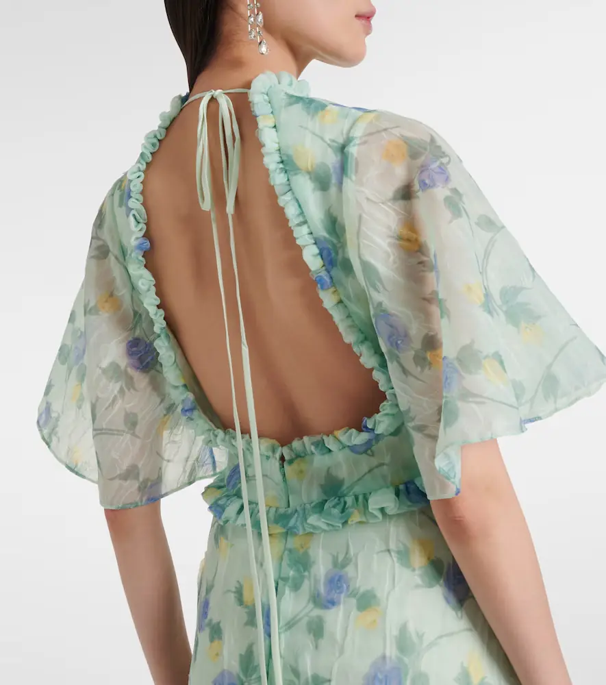Markarian Heather floral organza gown | Thumbnail 3